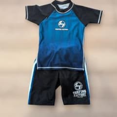 SURFING FACTORY キッズ 水着 上下セット