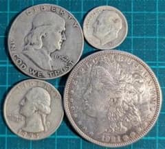 アメリカ銀貨セットA - メルカリ