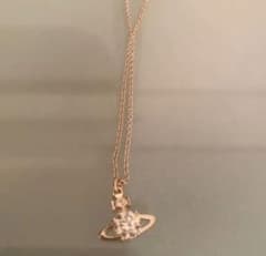 正規品　vivian westwood ネックレス　ピンクゴールドのサムネイル
