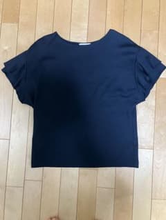 BEAUTY&YOUTH UNITED ARROWS 半袖ブラウス ネイビーのサムネイル