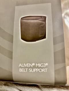 ALIVEN MIG3 BELT SUPPORT スリムベルト ALIVEN MIG3 BELT SUPPORT スリムベルト - メルカリ