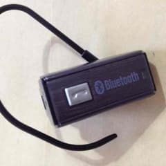 イヤフォンマイク Bluetooth ブラックのサムネイル