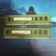 Samsung PC3-12800U メモリー 4GB 2枚セットのサムネイル