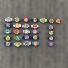 メタルビットチップ爆転シュートベイブレード 爆転シュートベイブレード ビットチップまとめ 27枚 - メルカリ