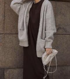 machatt マチャット シャギーモヘアニットカーディガン - メルカリ