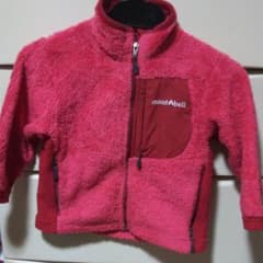 mont-bell モコモコアウター ピンク 90のサムネイル