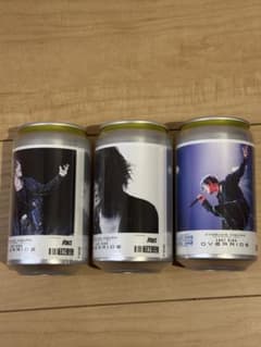 氷室京介オリジナルラベル缶 未開封品 3種 レアキーホルダー付き（1個