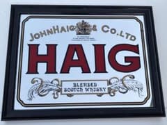 HAIG パブミラー「スコッチ最古の名門。大人のインテリア」 HAIG パブミラー「スコッチ最古の名門。大人のインテリア」 - メルカリ