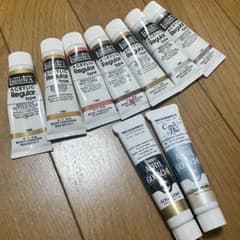 メタリックアクリル絵の具 まとめ売り／Liquitex・ターナー - メルカリ