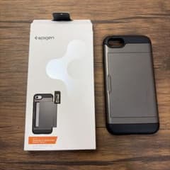 Spigen iPhoneSE 7 8ケース ブラックのサムネイル