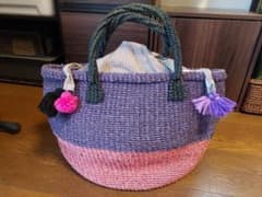 tricot COMME des GARCONS かごバッグ　ピンク tricot COMME des GARCONS かごバッグ ピンク - メルカリ