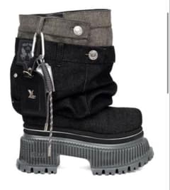 靴 YELLO GIO PLATFORM SHORT BOOTS YELLO / NO.0 PLATFORM SHORT BOOTS