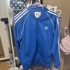 adidas トレフォイルロゴ ジャージ ブルーのサムネイル