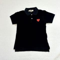 PLAY COMME des GARÇONS ポロシャツ S ブラック - メルカリ