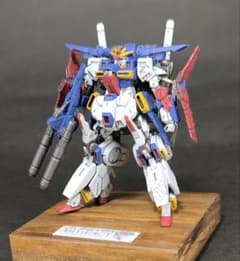 ガンダムアーティファクト ZZガンダム 塗装済完成品 オリジナル台座