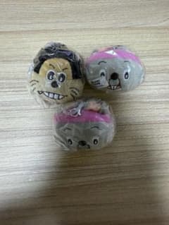にこにこぷん めじるしぬいぐるみチャーム じゃじゃ丸 ぽろり　3種セットのサムネイル