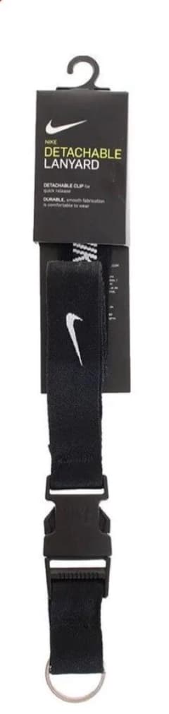 Nike デタッチャブルランヤード ブラックのサムネイル