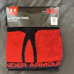 UNDER ARMOUR UA 코튼 타월 80cm x 34cm 레드
