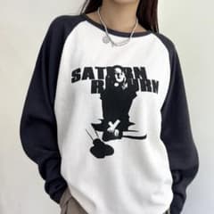 who'swhogallery シャーロットワッフルラグラン トップス 長袖のサムネイル