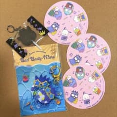 バッドばつ丸　ぷかぷかアクリルキーホルダー　ルミネ限定コースター　ロリポップのサムネイル