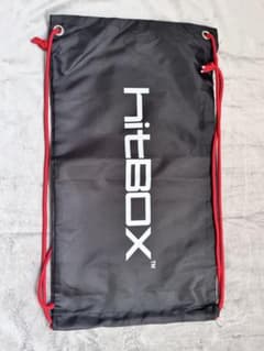 HITBOX ULTRA ナイロンバッグ 黒 赤レバーレスのサムネイル
