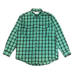 FILSON USA製 アラスカンガイド シャツ ヘビーネル 長袖 グリーン L