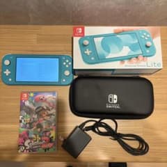 【美品おまけあり】Nintendo Switch Lite ターコイズブルー本体のサムネイル