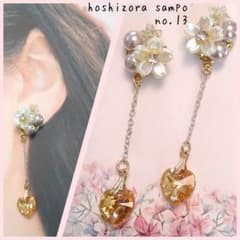 ✴no.13✴　ハンドメイドピアス・イヤリング - 4