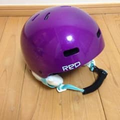 ゆるりララん様専用 RED ヘルメット キッズのサムネイル