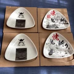 원피스 이치 반 쿠지 E 상 삼도 유귀 베기 플레이트 4 개 세트