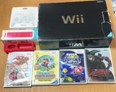ニンテンドー Wii 本体 コントローラー ソフト4本 まとめ売り - メルカリ
