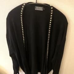 hysteric glamorブラック長袖カーディガン Lのサムネイル