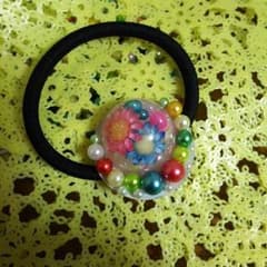 ヘアゴム ハンドメイド レジンのサムネイル
