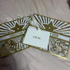 Christian Dior ショップ袋 ギフトバッグ リボン付きのサムネイル