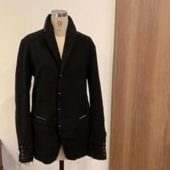 新品　TRANSIT /イタリア製　ジャケット　ネイビー　切りっぱなし 新品 TRANSIT /イタリア製 ジャケット ネイビー 切りっぱなし - メルカリ