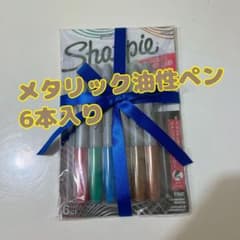 メタリック油性ペン 6本入りのサムネイル