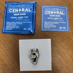 KING GNU CEN+RAL TOUR 2026 ピンバッジ - メルカリ
