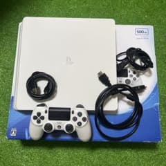 美品 PS4 ホワイト CHU-2000A 500GBのサムネイル