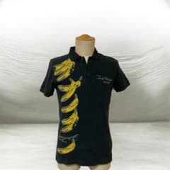 希少 Andy Warhol ヒステリックグラマー バナナ ポロシャツ ネコ M 