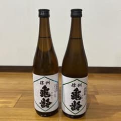 信州亀齢 純米吟醸 ひとごこち 山恵錦720ml 2本セット - メルカリ