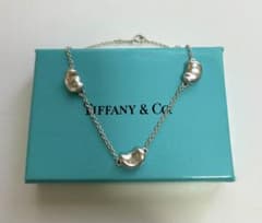TIFFANY & Co. シルバーネックレス トリプルビーンズ 3連 - メルカリ