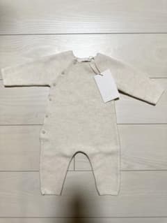【新品タグ付き】ニットロンパースのサムネイル