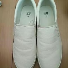 【H&M】白スリッポンのサムネイル