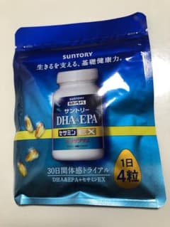 サントリー　DHA&EPA セサミン EX 30日分のサムネイル