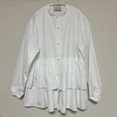 UNITED ARROWS ティアードシャツ ホワイト36のサムネイル