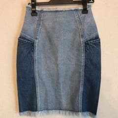 お値下げ☆ moussy デニム スカートのサムネイル