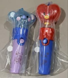 BT21 라이트 스틱 매력 2개 세트 KOYA TATA