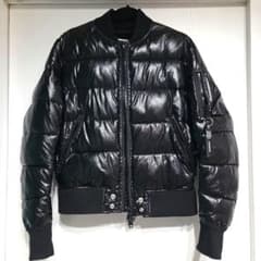 DIESEL ブラック MA-1ジャケット HH03Bブラックダウンジャケット 