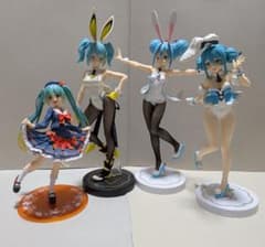 하츠네 미쿠 피겨 토끼 4체 세트 BiCuteBunnies Figure