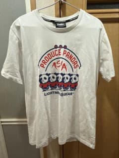 Lightning Bear 熊猫堂 半袖TシャツLサイズのサムネイル